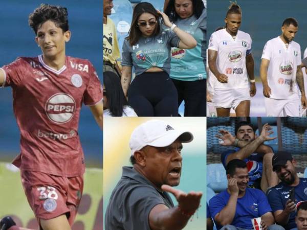 Motagua y Platense nos dejaron un partidazo en el estadio Olímpico de San Pedro Sula. Linda chica se roba el show, jugador con look exótico y tristeza de Platense tras caer ante Motagua