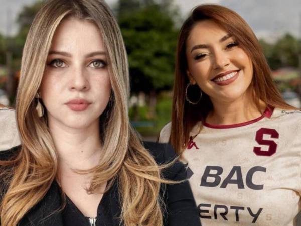 Honduras y Costa Rica están bien representados en la pantalla con las guapas presentadoras que comentan la previa de este choque por la eliminatoria