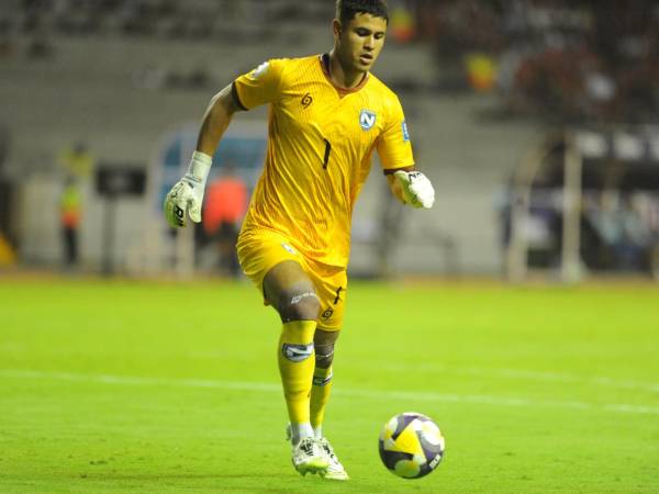 Miguel Rodríguez fue el portero de Nicaragua en el choque ante Costa Rica.