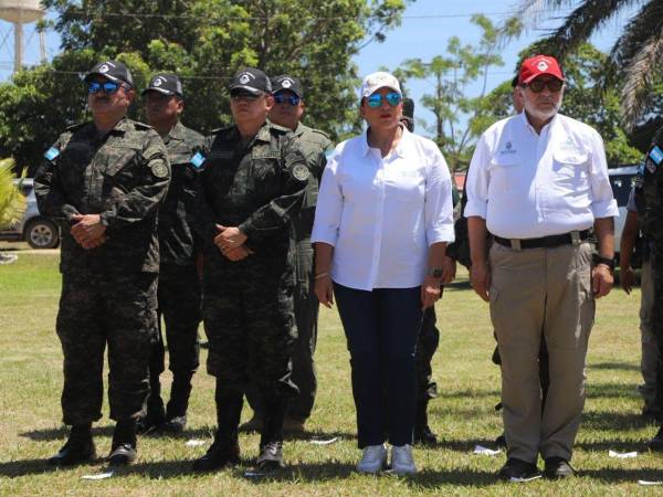 La presidenta Xiomara Castro estuvo en Trujillo, Colón.
