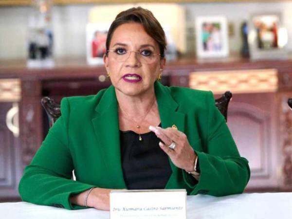 Aunque la presidenta Xiomara Castro concluirá su mandato en enero, afirmó que está en curso un golpe.