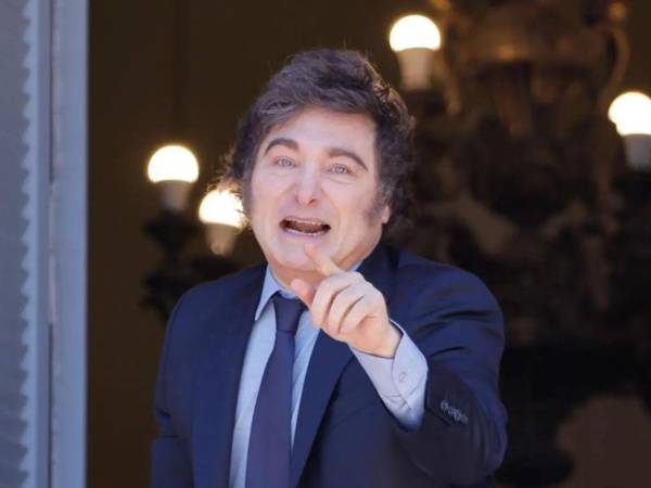 Javier Milei, presidente de Argentina, celebró el triunfo de Nasry Tito Asfura.