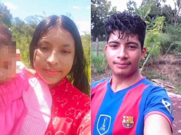 Foto en vida de Yaneli Castro Guerrero y Dilmer Abener Murillo Romero. Se desconoce la edad de las víctimas.