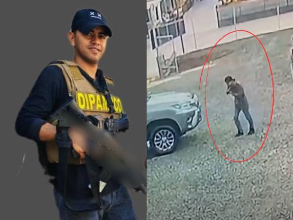 El momento en que un agente de la Policía Nacional se enfrentó a varios asaltantes en un autolote de Tegucigalpa y recibió varios disparos que le quitaron la vida quedó grabado en las cámaras de seguridad. ¿Quién era la víctima y cómo ocurrió el hecho?