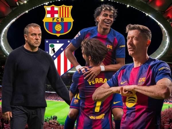 Barcelona buscará remontar el global de 2-0 en el juego de vuelta ante Atlético de Madrid en cuartos de final de Champions League. Este sería el 11 titular de Hansi Flick.