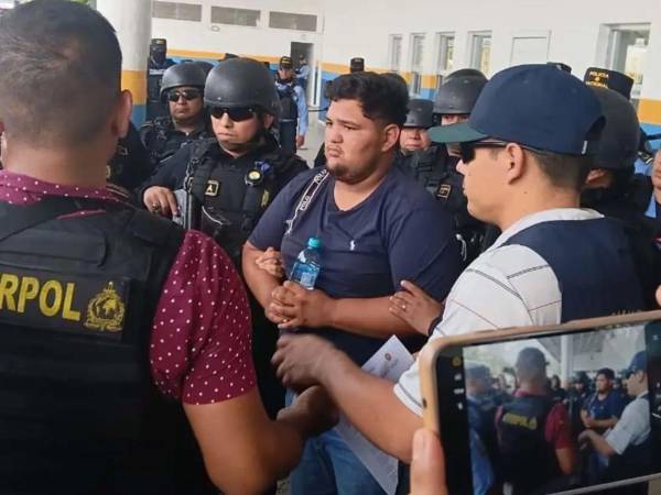Jefry Josseth Guardado Herrera fue trasladado de inmediato a San Pedro Sula.