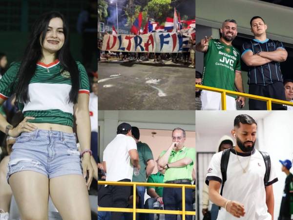 Una completa fiesta deportiva se vive en el estadio Morazán de San Pedro Sula previo al arranque del Marathón vs Olimpia.