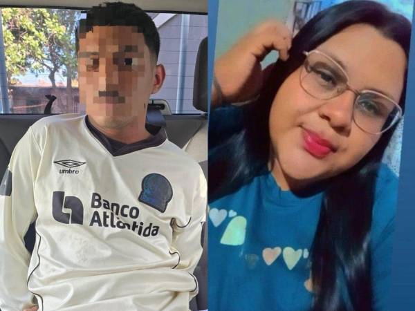 El individuo fue aprehendido horas después de reportarse la muerte violenta contra Winiker Elena Galeas Alvarado, a quien mataron en el tramo de la vía rápida que conecta la colonia La Vega con el anillo periférico.