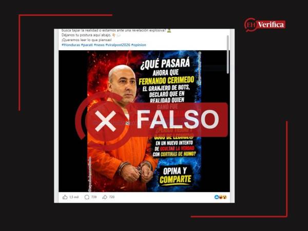 Captura de pantalla a una publicación de Facebook hecha el 31 de agosto de 2026.