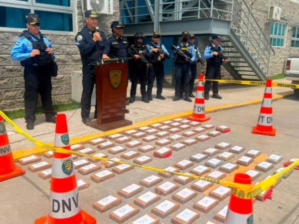 La Dirección Nacional Policial Antidrogas ha incautado en lo que va de 2026 un total de 929 kilos de cocaína.