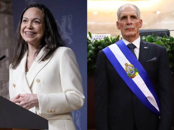 María Corina Machado felicitó a Nasry Asfura tras asumir como presidente de Honduras.