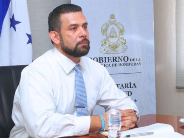 El viceministro de Salud, Eduardo Midence.