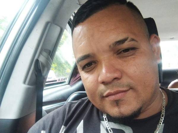 El rostro de Pedro Darío Lobo Rodríguez, de 38 años de edad.