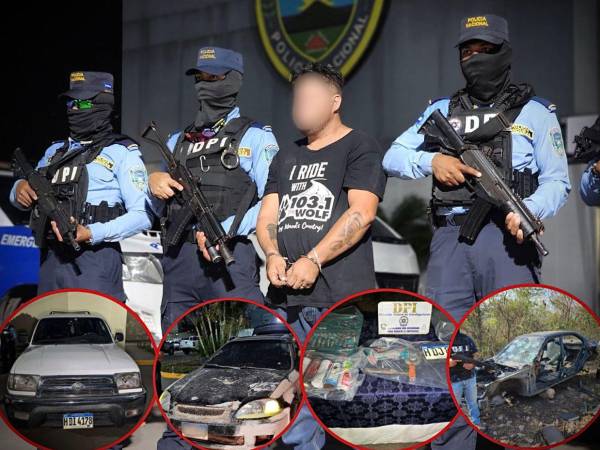 El detenido, de 40 años de edad, es originario y residente en Tegucigalpa, Francisco Morazán.