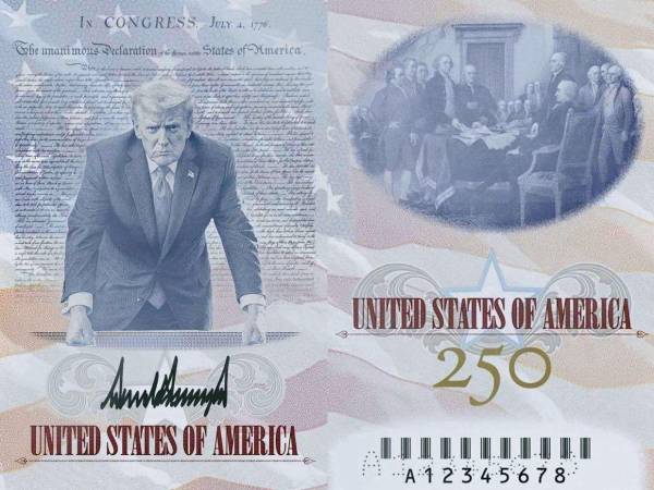 El Departamento de Estado de Estados Unidos anunció este jueves que el próximo 8 de agosto comenzará a expedir pasaportes conmemorativos con la imagen del presidente estadounidense Donald Trump. Así lucirá.