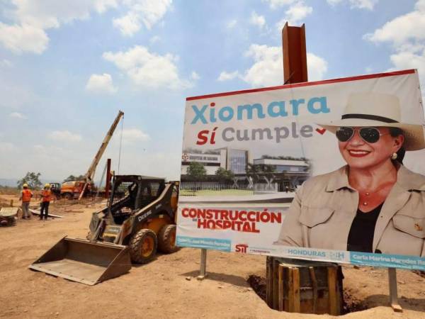 El hospital en Choluteca sigue sin avanzar porque Aduanas retiene la maquinaria en San Lorenzo.