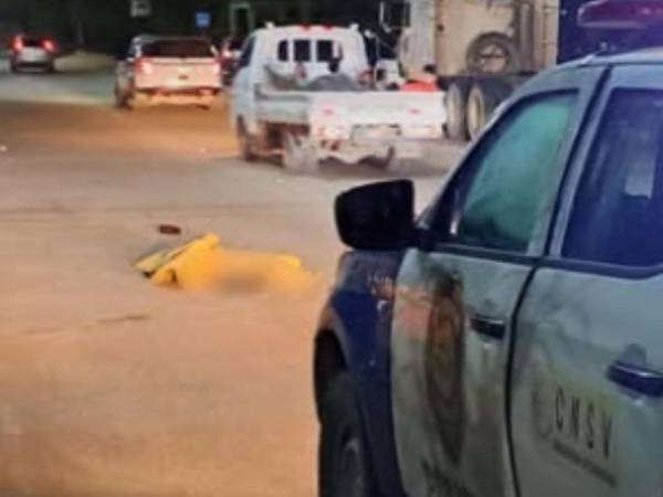 El fuerte golpe provocó que el hombre muriera en el lugar debido a la gravedad de las heridas sufridas.