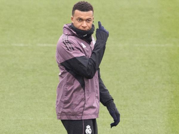 Kylian Mbappé no se ha entrenado con el plantel del Real Madrid.