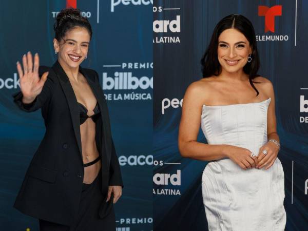 La mayoría de los artistas que desfilaron este jueves por la alfombra azul de los Premios Billboard de la Música Latina 2026 apostó por la pedrería, mientras que otros se decantaron por la sobriedad y los cortes clásicos en esta antesala a la gala, que se celebra en Miami.