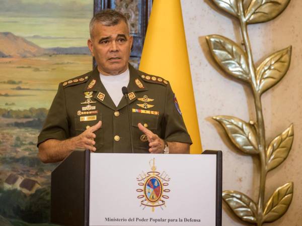 El ministro de Defensa de Venezuela, Vladimir Padrino.