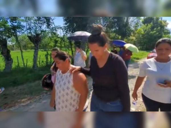 La familia de Darlyn le dio cristiana sepultura en La Ceiba.