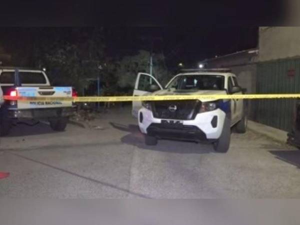 Hasta el sector llegaron varias unidades de la Policía Nacional.