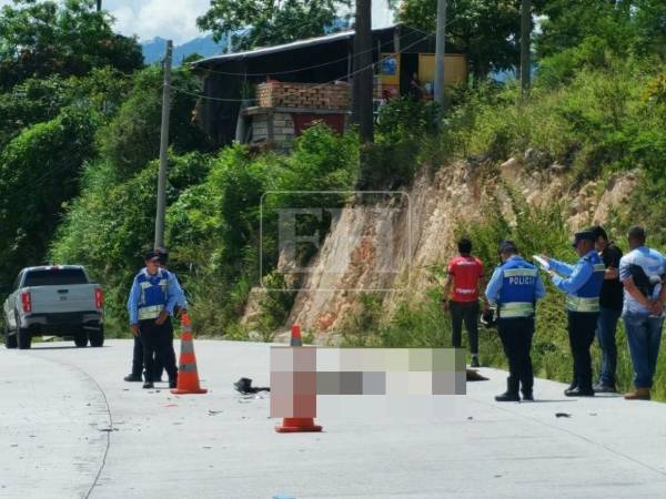 Agentes de la DNVT detuvieron al conductor del vehículo para fines de investigación, mientras el cuerpo de la víctima fue trasladado a la morgue capitalina.