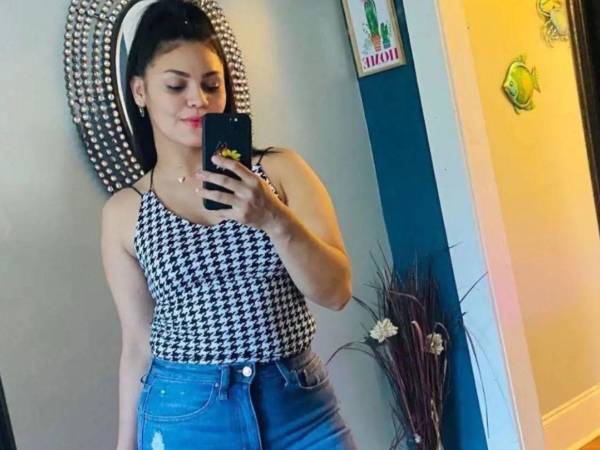 Ana Martínez, madre de dos hijos y originaria de Catacamas, Olancho.