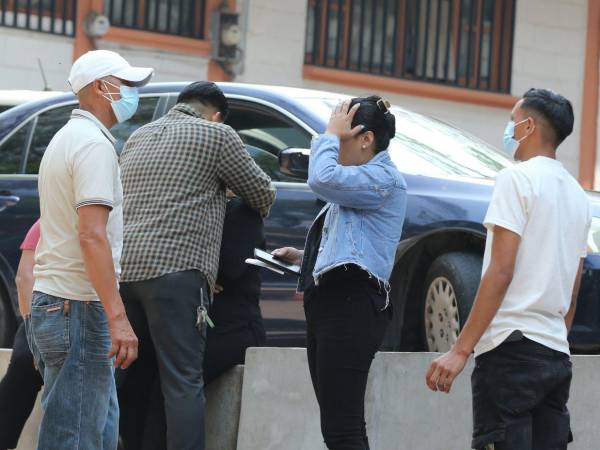 Sus parientes retiraron la mañana de este martes, el cuerpo de Marlo Omar Ham Aguilar.
