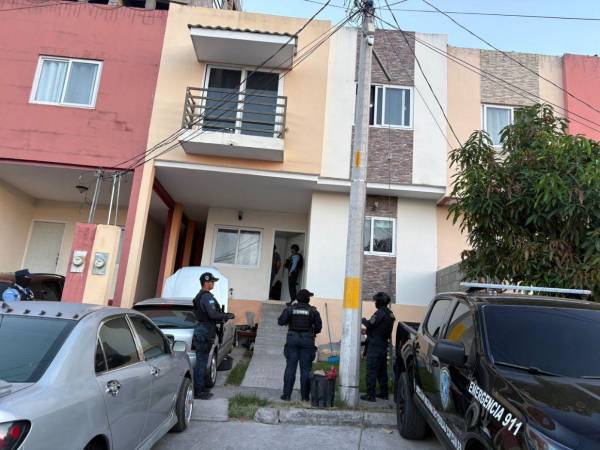 Varias viviendas fueron allanadas en la capital.