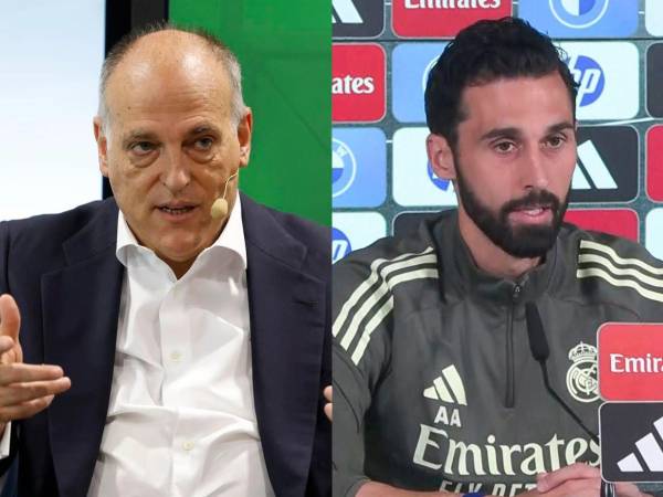 Javier Tebas respondió a las críticas hechas por Arbeloa.