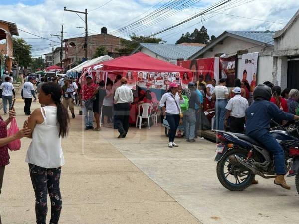 Unos 10 mil habitantes de Campamento, Olancho, llegarán a los centros de votación de la zona