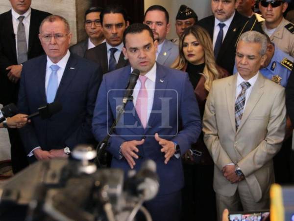 El presidente Zambrano brindó detalles de los avances en las reuniones con Seguridad.