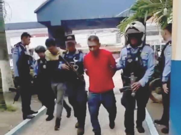 Larry Mora Pacheco y Edgar Aguilar Díaz son las personas detenidas en SPS.