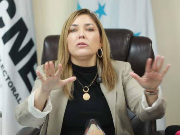 La consejera presidenta del Consejo Nacional Electoral (CNE), Ana Paola Hall.