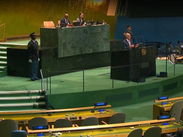 El mandatario hondureño habló durante la 81 Asamblea General de la ONU en Nueva York.