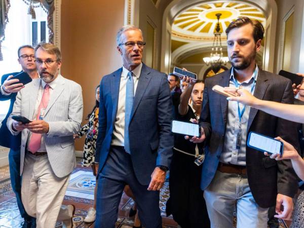 El líder de la mayoría republicana en el Senado<b>, John Thune</b>, tratará de convencer a los escépticos dentro de la colectividad conservadora para aprobar el gran y hermoso proyecto de ley.