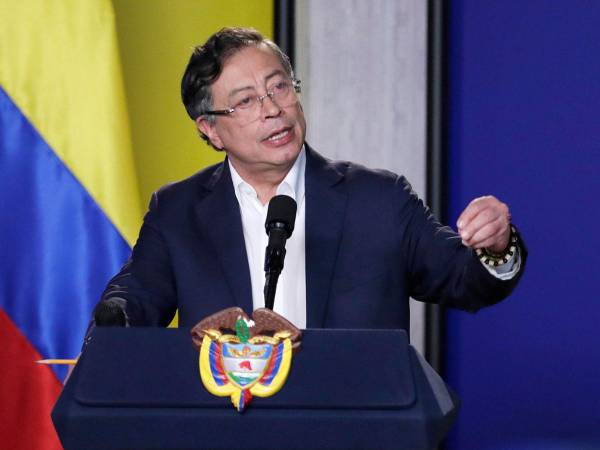 El presidente colombiano, Gustavo Petro.