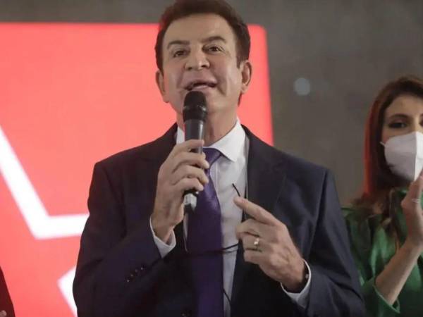 Salvador Nasralla, excandidato presidencial del Partido Liberal.