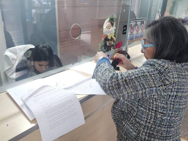 Maribel Espinoza presentó una denuncia formal ante el Ministerio Público este miércoles.