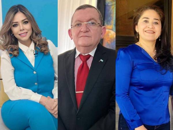 María Antonieta Mejía, Carlos Alberto Flores Guifarro y Diana Herrera Portillo integran la planilla de designados presidenciales de Nasry Tito Asfura.