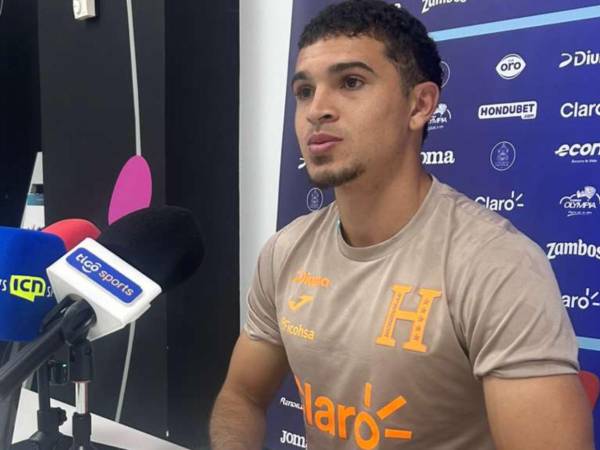 Eric Puerto quiere sumar sus primeros minutos con la selección de Honduras.