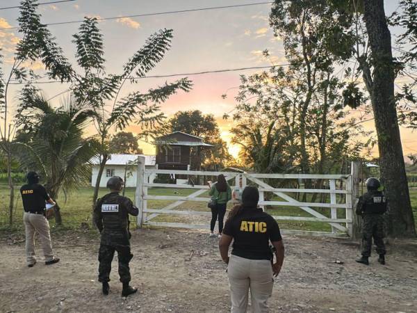 Los operativos se llevan a cabo en tres departamentos de Honduras.