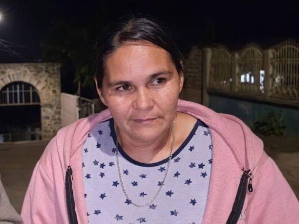 Miriam Yolanda Sánchez acudió al cementerio de Plan Grande, Copán, donde supuestamente le entregarían a su hijo.