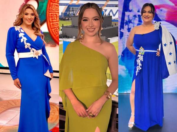 Las presentadoras hondureñas también se sumaron a la celebración de los 205 años de independencia con elegantes y llamativos atuendos. Desde vestidos en tonos vibrantes hasta looks más relajados, cada una impuso su propio estilo este 15 de septiembre.