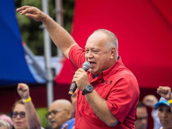 El ministro de Interior y Justicia de Venezuela, Diosdado Cabello.