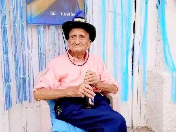 José Ceferino Tinoco, de 109 años de edad, era conocido como una de las personas más longevas de Honduras.