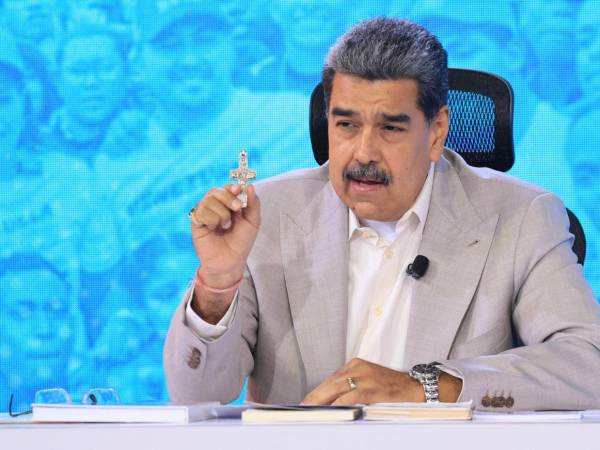 Nicolás Maduro ofreció un discurso en televisión nacional.