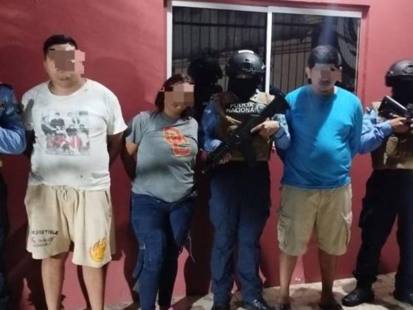 Las víctimas fueron rescatadas sanas y salvas por la Unidad Antisecuestros de la Policía Nacional.