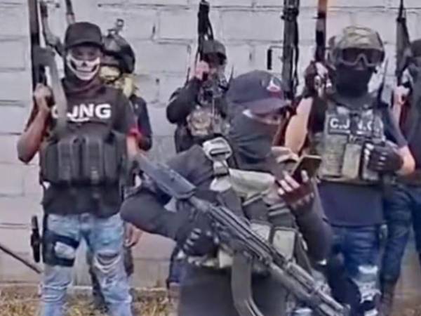 Presuntos miembros del CJNG difundieron un video con amenazas contra grupos rivales en Ciudad de México